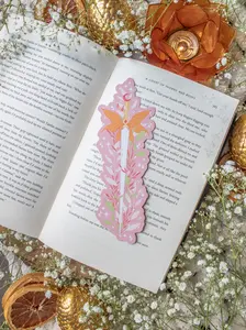 Pink Faerie Dagger Die-Cut Bookmark for Fantasy and Romantasy Booktok Readers