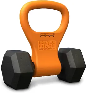 Converts Your Dumbbells into Kettlebells Dumbbell Grip Handle -Made In The USA-