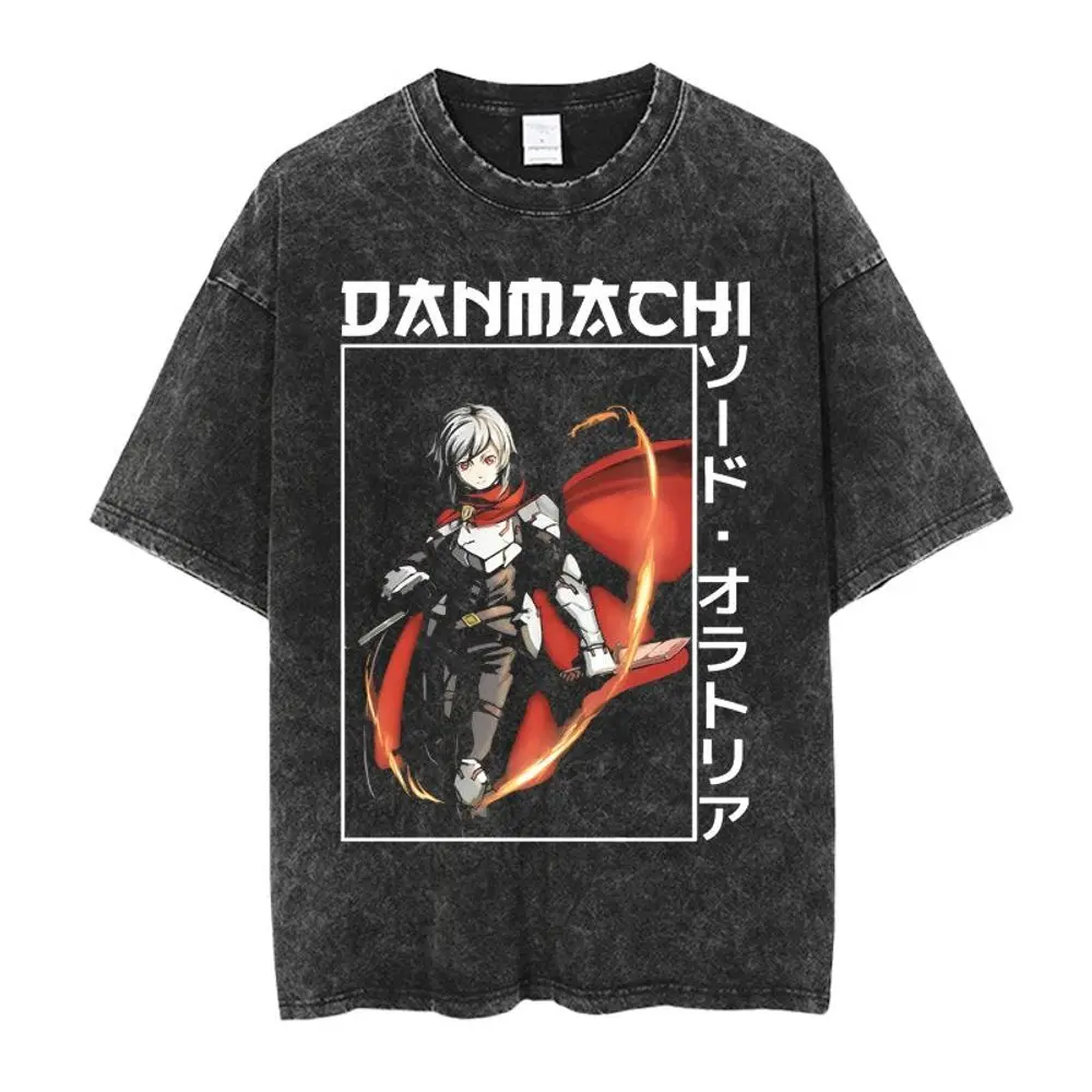 Anime & Manga DanMachi DungeonOversized T-Shirt 36