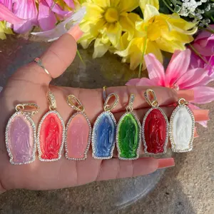 virgencita necklace gold plated virgencita necklace gold plated