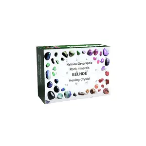 24-Grid Mineral Blind Box Green Christmas Surprise Guessing Fun Small Gift Blind Box