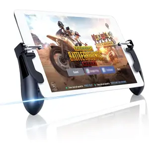 Mobile Game Controller for iPad/Tablets, Sensitive Shoot Aim Gamepad Trigger for PUBG/Knives Out, Handgrip for Tablet & Smartphones