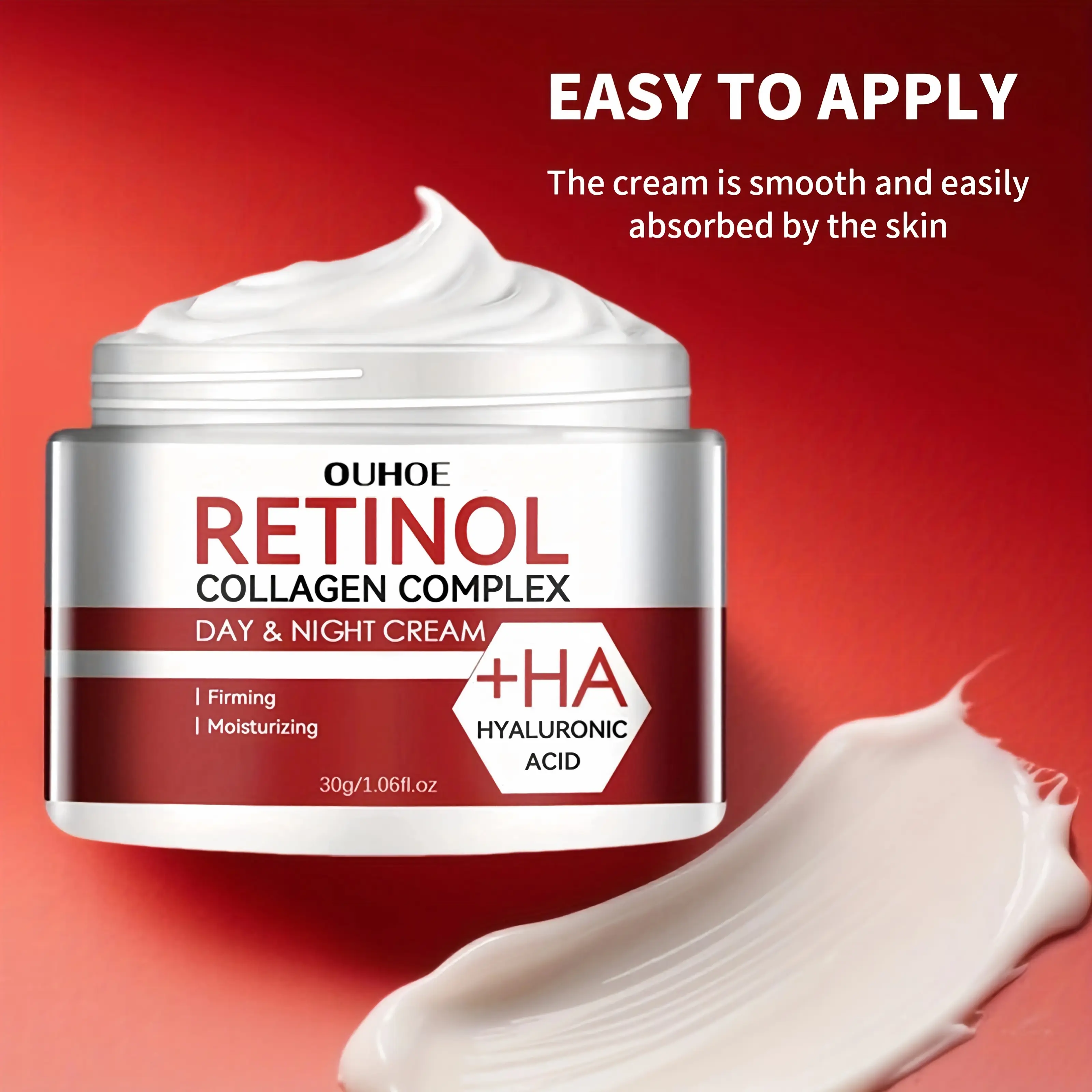 Retinol Moisturizing Face Cream Help Fine Lines Correcting Firm and Hydrate Skin, Smoothing Face Cream, Summer Gift, Skincare Products, Christmas Gift