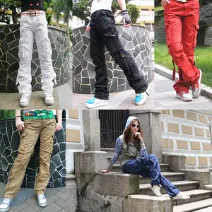 Women’s Cotton Cargo Pants – Outdoor Hiking, Camping & Tactical Combat Trousers