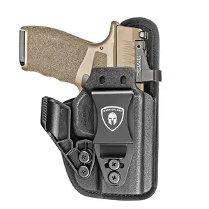WARRIORLAND Hybrid Holster fit Springfield Hellcat Pro & Hellcat, Optics Ready & Ultra Comfort,Right Hand DealsforYouDays, Competition