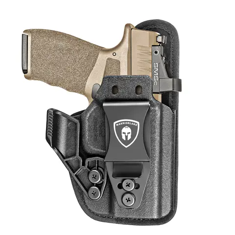 WARRIORLAND Adjustable Hybrid Holster fit Springfield Hellcat Pro & Hellcat, Optics Ready & Ultra Comfort,Right Hand DealsforYouDays, Competition