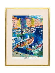 LeRoy Neiman “St. Tropez” Signed Serigraph, 1995.