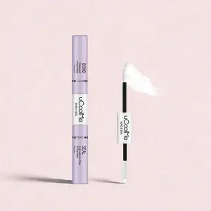 uCoolMe Lashes [Black Glue]  [White Glue]  2In1 Bond & Seal Waterproof Glue For Lashes Cluster Strong Hold For Beginner Friend Makeup Glue #Summervibes