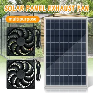 Portable Solar Panel, 1 Set 10W Solar Panel Charger, Outdoor Solar Panel Kit for Mobile Power, Camping, Hiking, Car, Boat, Phone, Monitoring