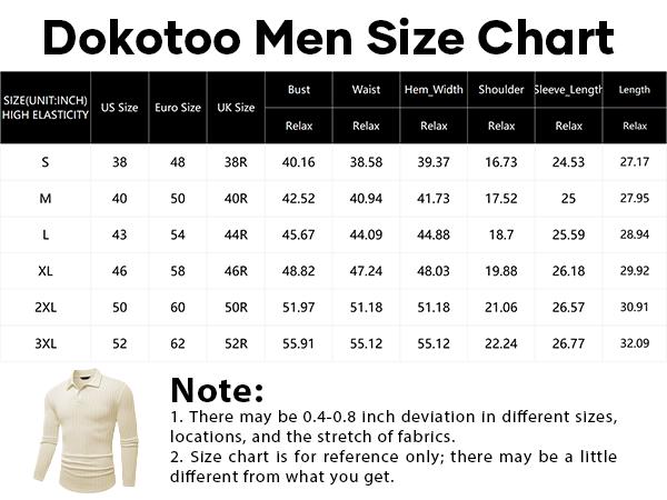Mens Knit Polo Shirts Long Sleeve Button Down Textured Polo T Shirts Casual Ribbed Golf Polo Collared Shirts
