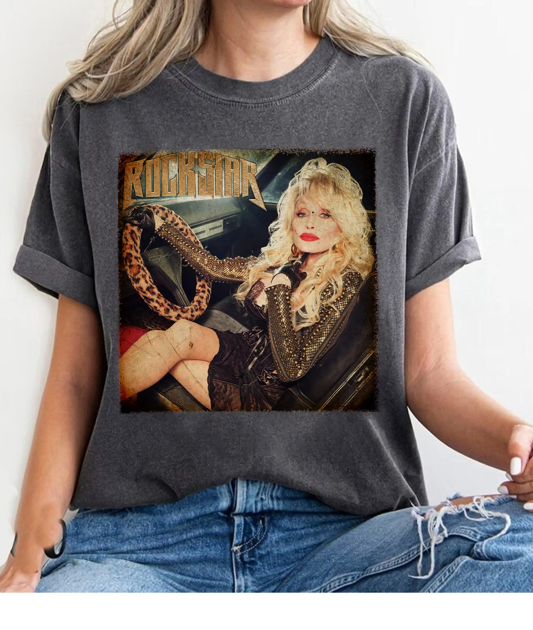 Rockstar Dolly Parton Shirt,Country Music Shirts, What Would Dolly Do, Dolly Parton Tee, Dolly Parton Tour Tee, Country Music Shirt, Album Rock Music Shirt
