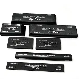 7 Pieces Wet Dry Sanding Blocks for Car & Wood Sanding, Matte Block Set, Ideal for Automotive and Wooden Surface Finishing
