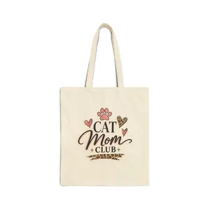 Cotton Canvas Tote Bag