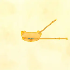 MOZ PAWTY Glowing Harness – Signal Yellow