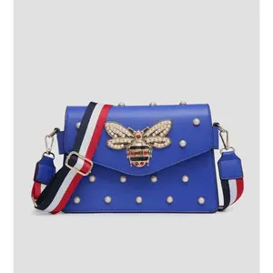 Jeweled Bee Crossbody