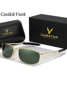 Casik&Vuek new cycling glasses, available in men's and women's styles, with polarized photochromic function, UV400 protection, suitable for outdoor activities such as driving and fishing