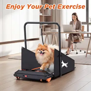 Dog Treadmill, 2-in-1 Pet Treadmill for Dogs, 2.5HP Quiet Motor Dog Running Machine with Remote, Indoor Dog Exercise Wheel for Small Medium Dogs, Dog Fitness Equipment for Home Use