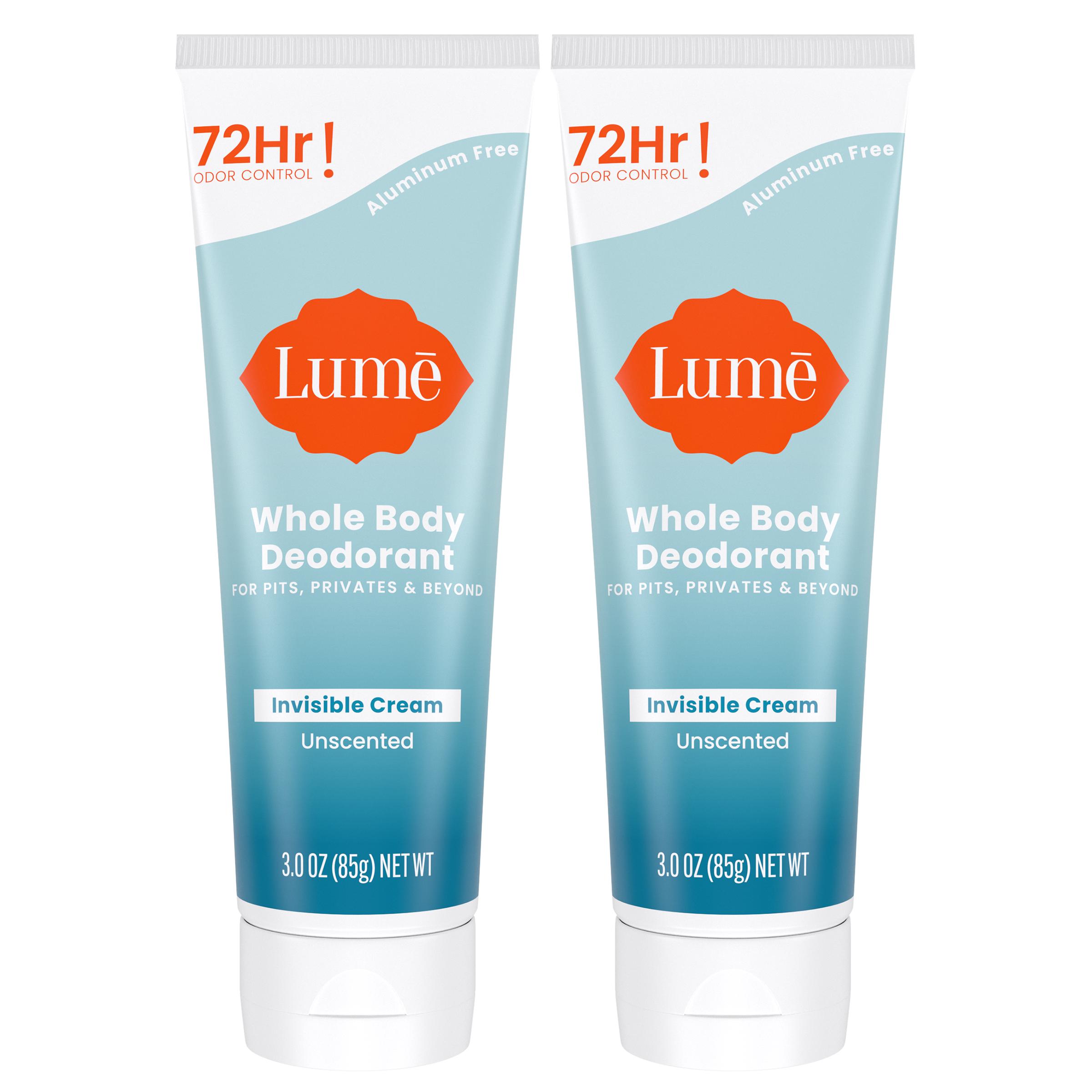 Cream Tube Whole Body Deodorant Multipack