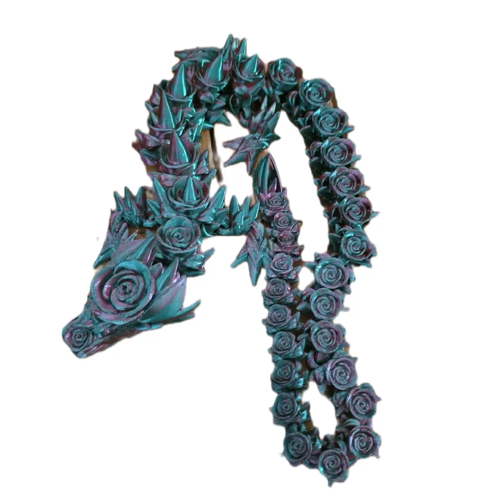 Elevate your home decor with this stunning 2ft, 5.5-inch circumference Rose Dragon Hanging Accent Piece! It's the perfect stylish touch for any room.  #Dragon #Decor #Home #Supplies #Accent
