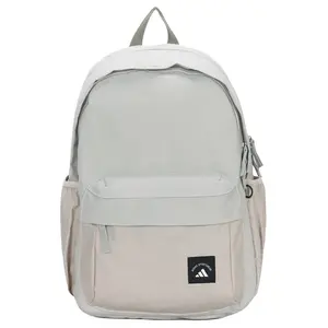 Adidas 28L Backpack with Classic Logo in Fabric for Men and Women, Light Cyan and Jade White