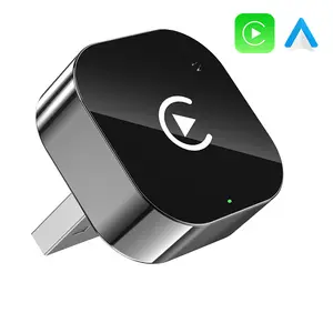 Upgrade Wired CarPlay to Wireless, Mini USB Design for Cars with Built-in Wired Apple CarPlay Plug and Play Easy Use Fast Stable Connection Car Play for iPhone，please make sure the car has wired CarPlay