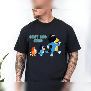 Bluey Best Dad Evert- Shirt, Bluey Dad Shirt, Bluey Fathers Day 2024 Shirt