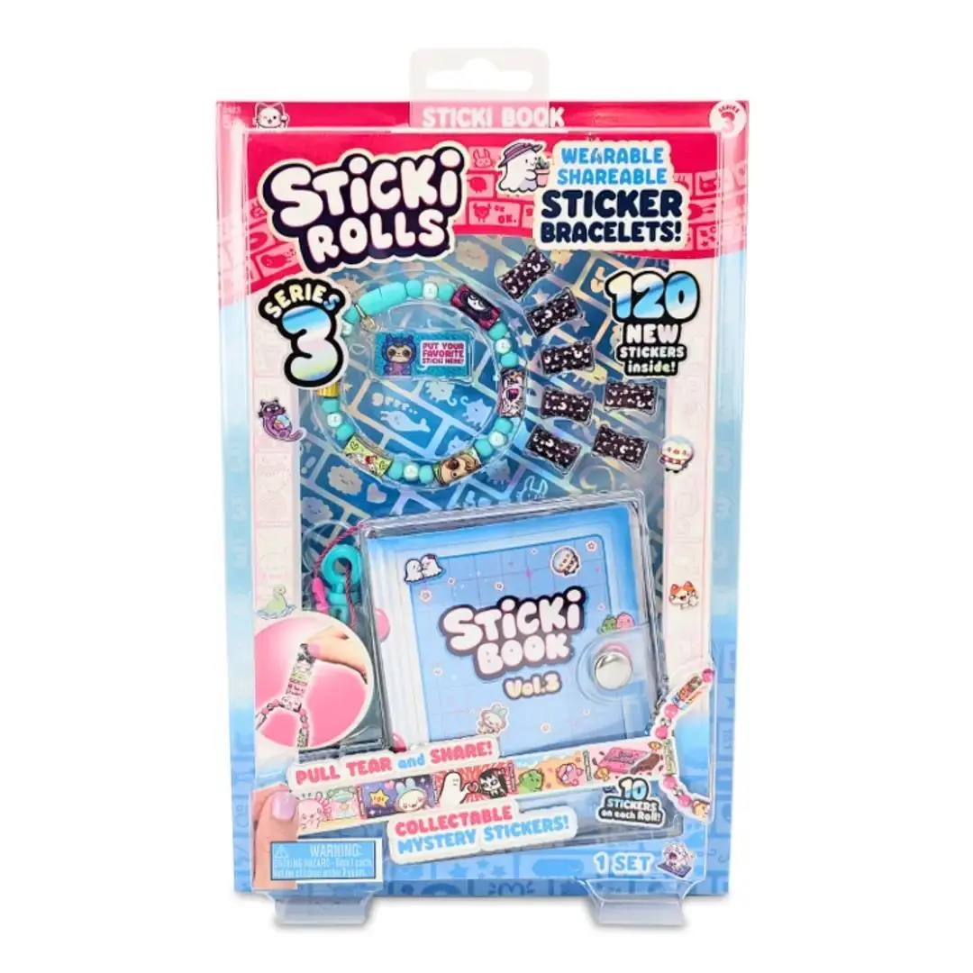 Sticki Rolls Sticki Book - Series 3