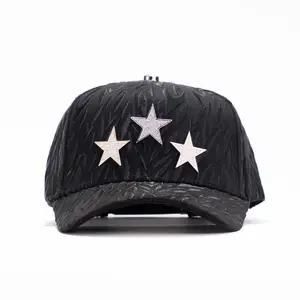 BARBAS X CT – ROCKSTAR 7 CT Edition Snapback – Premium Streetwear Hat with Metallic Embroidery and Rockstar-Inspired Luxury Design
