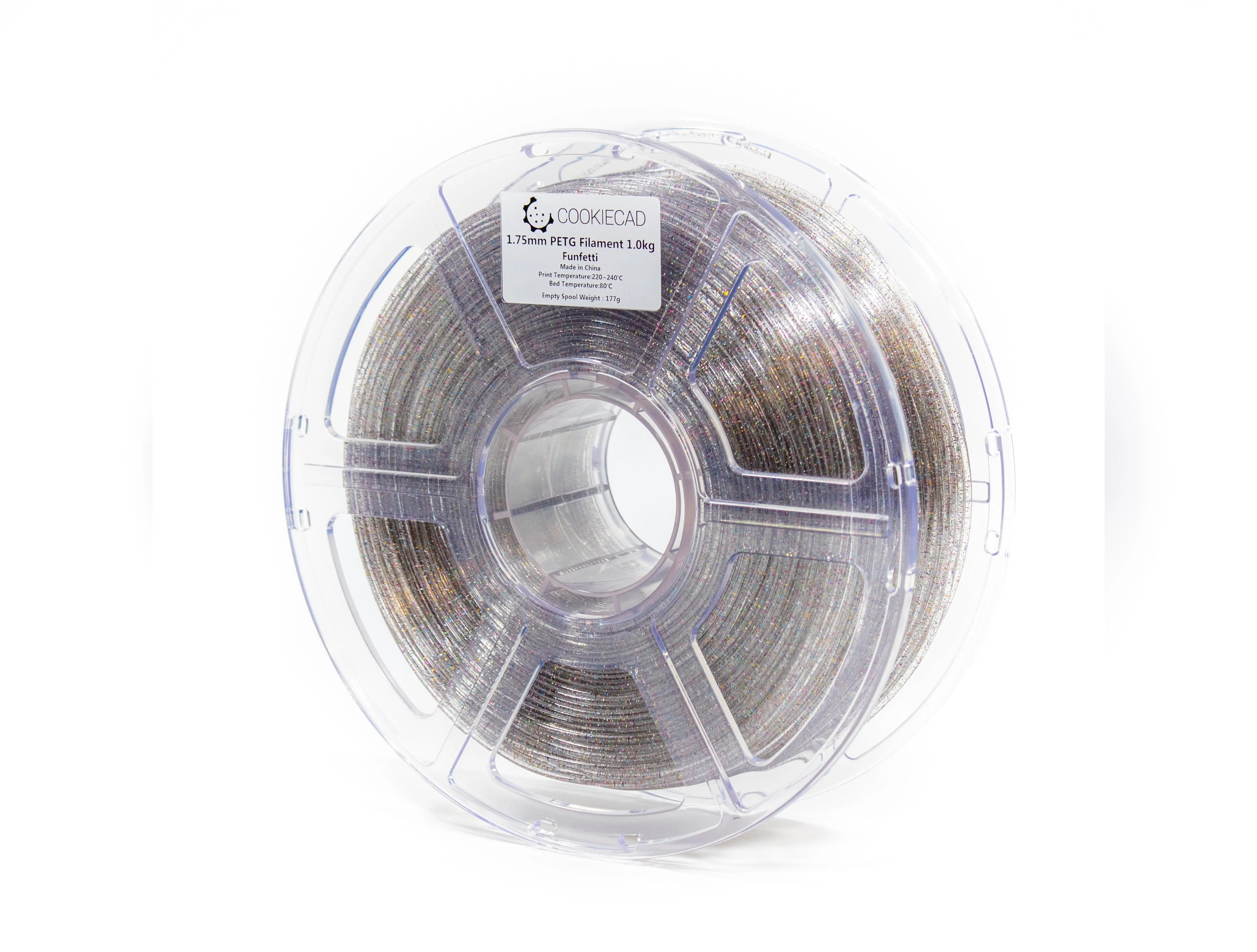 PETG Funfetti PETG Filament 1.75mm, 1kg