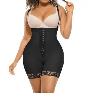 FeelinGirl Fajas Colombianas Shapewear Full Body Girdle for Postpartum Tummy Control, Adjustable Body Shapewear Underwear with Zipper Crotch Springtok