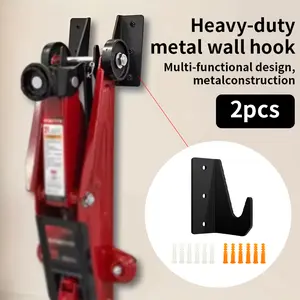 Floor Jack Storage Rack, Wall Mounted Jack Stand, Car Hydraulic Jack Holder, Tool Organizer, Tool Rack & Bar for Home & Garage Tool Organizer, Construction Tool Organizer
