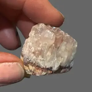 Pink Crystal Cluster on Banded Matrix (Arizona)