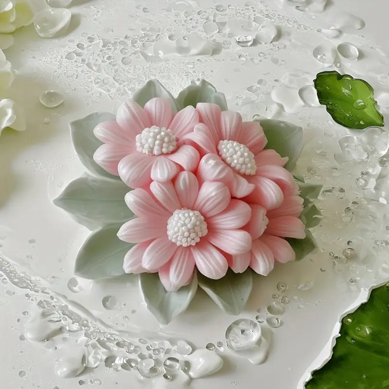 [Reusable Sunflower Mold] High-Quality Sunflower Silicone Mold | for Resin Casting, Jewelry Making & Soap Molds, Soap Making Supplies - Reusable DIY Craft Tool with Intricate Floral Design, Perfect for Home Decor, Accessories, Holiday & Birthday Gifts