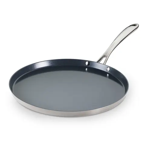 Utsava Tri-Ply Clad Stainless Steel Ceramic Nonstick Dosa Tawa