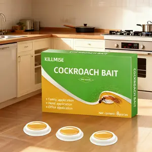 MoonSpry Roach Repellent & Gel Bait Pest Control Kit – Buy 2 Get 2 Free – Reliable Protection Against Roach Infestations for Homes, Dorms & Kitchens! cockroach prank trap lendouye indoor exterminator Multi-Pest Plant-Based roaches traps  long-lasting