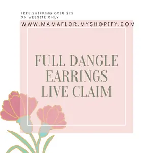 MamaFlor Full Dangle Earring Claim