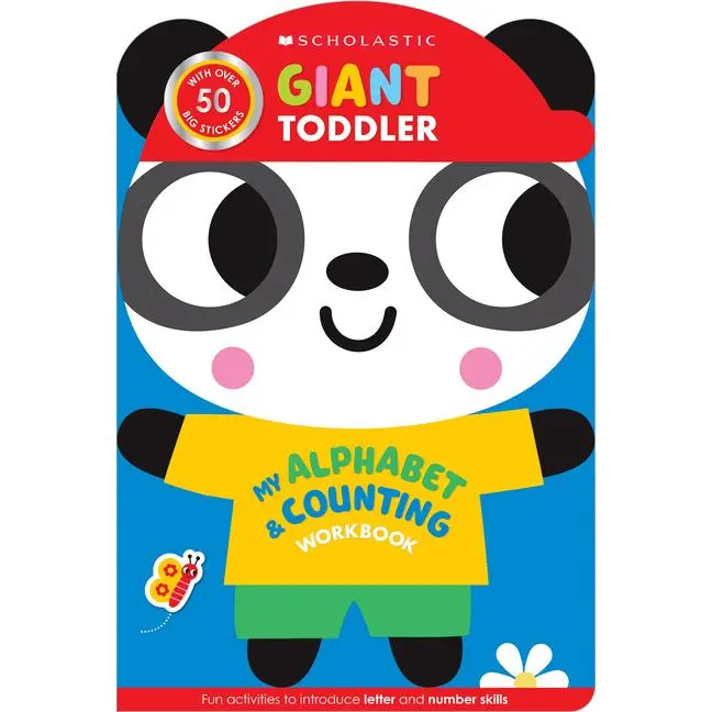 Giant Toddler: My Alphabet & Counting Workbook (Scholastic Early Learners) -- Scholastic Early Learners - Paperback