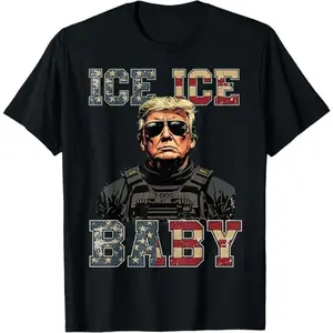 Vintage Ice Ice Baby Funny Trump T-ShirtUnisex