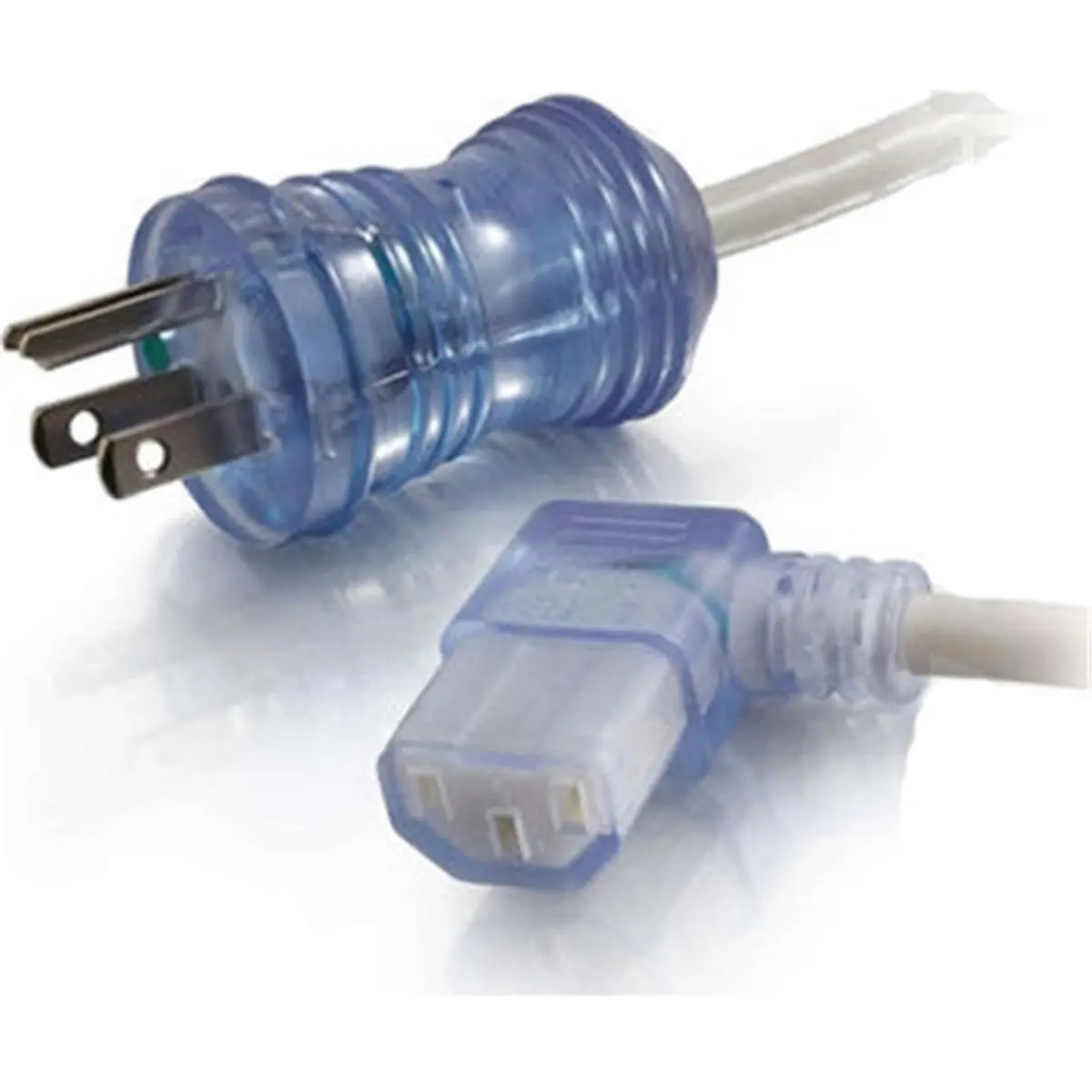 Cables To Go Power Cord - Power Nema 5-15-P - Male - Power Iec 320 En 60320 C13 - Female - 15, Male Plug