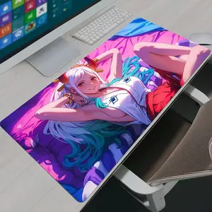 One Piece Yamato Mouse Pad Notbook Xxl Large Keyboard NonSlip Rubber Computer Carpet Desk Mat PC Gamer MousePad Youth Gifts