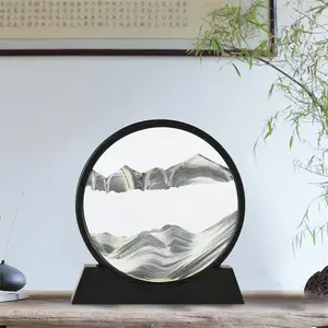 Deep Sea Moving Sand Art Picture - Dynamic 3D Desktop Decor