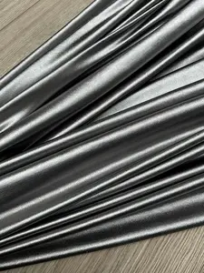 Silver Shiny Nylon Spandex