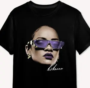 Rihanna T-Shirt Concert Merch Rap Tee Hip Hop Graphic Tour Rap