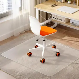 Office Chair Mat for Carpet - 36x48 Inch Plastic  Desk Floor Protectors for Chairs Clear Under Desk Rug Pad for Rolling Gaming Chair