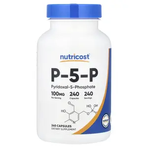 Nutricost P-5-P, 100 mg, 240 Capsules