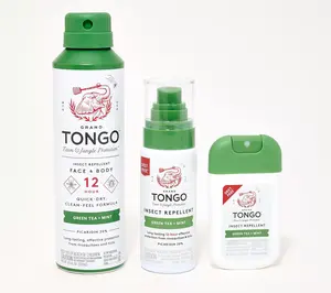 Grand Tongo S/3 Insect Repellent Full, Pump, & Pocket Spray