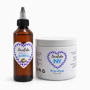 Lovelida Pre-poo  + oil Rosemary & Coconut for All Hair  - Haircare Set