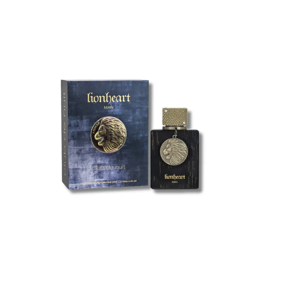 Armaf Lionheart Man Eau De Parfum, Long-Lasting Gourmand Arab Perfume for Men, Signature Scent with Tonka, Honey & Vanilla - 3.4 Fl Oz, Perfume For Sale, Mensfashion, Adults, Arabian Cologne, Men's Fragrance