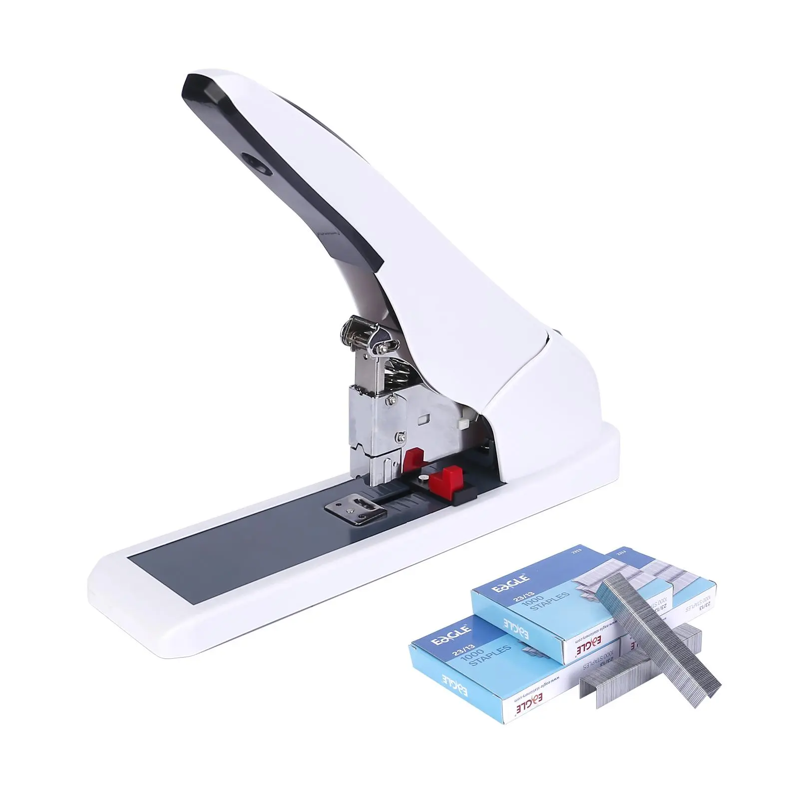 Manual Stapler, 1 Count Portable Stapler with Staples, Office Binding Supplies for Home School Dormitory, Office Supplies