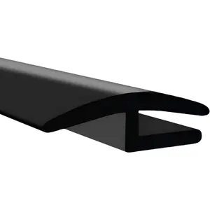 Windshield Cowl Seal Strip, 1.7M/5.6Ft H-Shape  Front and Rear Weatherstrip, Self-Adhesive Windshield Rubber Seal Strip, Window Sunroof Molding Trim Strips for    SUVs